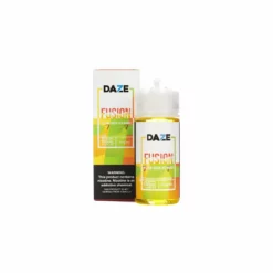 7 Daze Fusion TFN E-Liquid - Yellow Green Red Mango 100ml