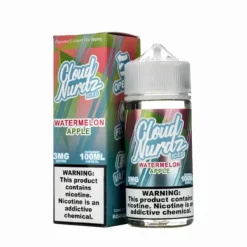 Cloud Nurdz Watermelon Apple Iced 100ml Vape Juice