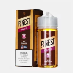 Finest E-Liquid RY4 Tobacco Caramel Vanilla Vape Juice 100mL