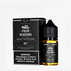 Four Seasons Black Label RCT Roasted Tobacco Salt 30ml