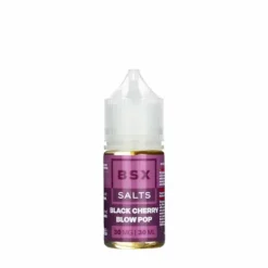 BSX Vapor Salt Nic - Black Cherry Blow Pop - 30ml