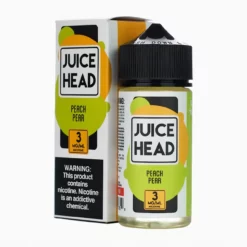 Juice Head E-Liquid - Peach Pear - 100ml USA-Made Vape Juice