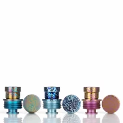 MK MODS Billet Box Titanium Drip Tip & Button CTHULHU AIO