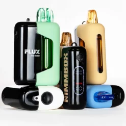 NimmBox Flux 40K Puffs Disposable Vape 20mL Rechargeable Dual Mesh