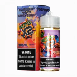 NOMS X2 Blueberry Papaya Strawberry E-liquid 120mL