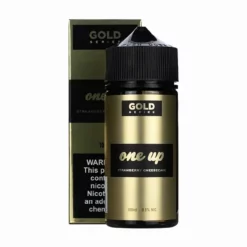 One Up Gold Strawberry Cheesecake Premium Vape Juice 100ml