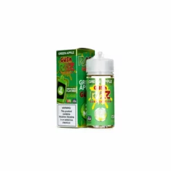 Pod Juice X RAZ E-Liquid - Green Apple Gush - 100mL Candy USA