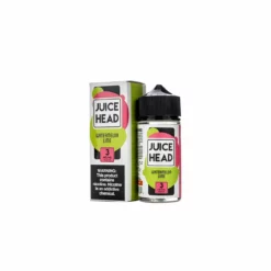 Juice Head Watermelon Lime Vape Juice 100ml Gorilla Bottle
