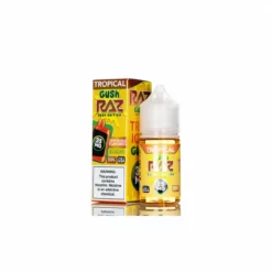 Pod Juice X RAZ Salt Nic - Tropical Gush - 30mL USA Candy
