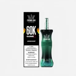 AL FAKHER CROWN BAR CLOUD-X Dual Mode Mini Hookah Vape 60K
