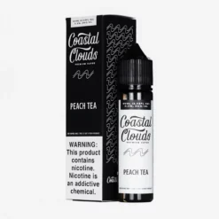 Coastal Clouds Peach Tea 60mL E-Liquid 70% VG