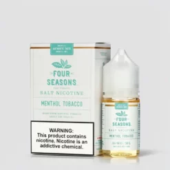 Four Seasons Menthol Tobacco Nicotine Salt 30ml