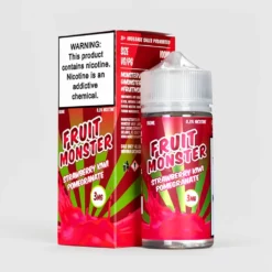 Fruit Monster Strawberry Kiwi Pomegranate 100mL E-Juice USA