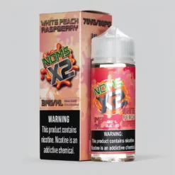 NOMS X2 White Peach Raspberry E-Liquid 120mL