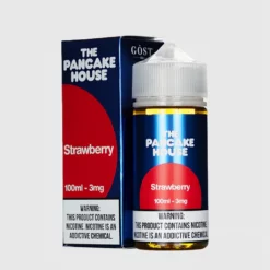 Pancake House E-Liquid - Strawberry - 100ml High VG Vape