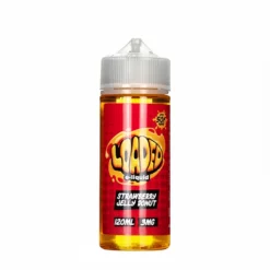 Loaded E-Liquid Strawberry Jelly Donut Vape Juice 120mL