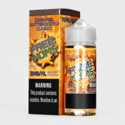 Freenoms Caramel Butterscotch Classic E-Liquid 120mL