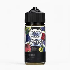 OMG E-Liquid - Blue WTF - 100ml Blue Razz Vape Juice